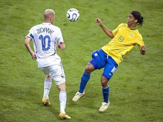 زين الدين زيدان رونالدينيو