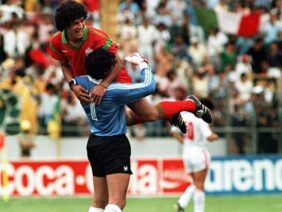 المغرب البرتغال في مكسيكو 1986